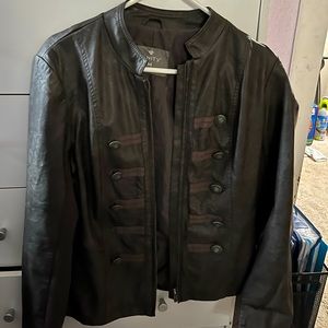 Vanity Green Leather Jacket